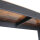 Wohnzimmerregal 150x75x30 cm dunkel Traglast 650 kg Steckregal Schwerlastregal Lagerregal