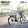 2 x Fahrradanlehnbügel 117 x 80 cm Edelstahl 13 mm Fahrradständer Anlehnständer Parker Typ U