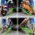 TRUTZHOLM 2x Auffahrrampe klappbar 180 cm Traglast 680 kg Alu grün geriffelte Einzelstäbe Verladerampe