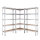 Regalsystem 3-teilig - 1x Eckregal 180x75x75x30x30 cm & 2x Lagerregal 180x90x30 cm 2625 kg