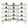 Regalsystem 3-teilig - 1x Eckregal 180x75x75x30x30 cm & 2x Lagerregal 180x90x30 cm 2625 kg