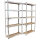 Regalsystem 3-teilig - 1x Eckregal 180x75x75x30x30 cm & 2x Lagerregal 180x90x30 cm 2625 kg