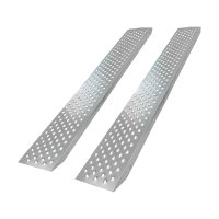 TRUTZHOLM 2x Auffahrrampe 180 cm Tragkraft 400 kg Stahl...