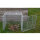 Komposter Metallkomposter 100x100x80 cm mit 2 tlg Deckel Gartenkomposter feuerverzinkt