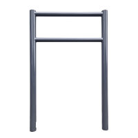 TRUTZHOLM Fahrradanlehnbügel 115 x 75 cm Stahl...