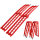 TRUTZHOLM 2x Auffahrrampe klappbar 180 cm Traglast 680 kg Alu geriffelt Verladerampe rot
