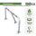 Parkplatzsperre abschließbar 43 x 80 cm feuerverzinkt Parkplatzbügel Sperrbügel Parkplatzblockierer Parkbügel Poller