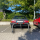 2x Parkplatzsperre abschließbar 43 x 80 cm Parkplatzbügel Sperrbügel Parkplatzblockierer Parkbügel Poller