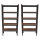 2x Wohnzimmerregal 150x75x30 cm dunkel Traglast je 650 kg Steckregal Schwerlastregal Lagerregal
