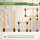 Holzstapelhilfe 2er Set Halterung 34 x 10 cm lackierter Stahl schwarz Holzstapelhalter