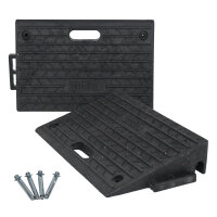 TRUTZHOLM Bordsteinrampe 2er Set 50x32x10cm Tragkraft je...