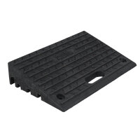 TRUTZHOLM Bordsteinrampe 2er Set 50x32x10cm Tragkraft je 2t Gummi Rampe Auffahrrampe Rollstuhlrampe