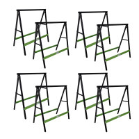 8x Klappbock Sägebock Arbeitsbock klappbar 2er Sets...