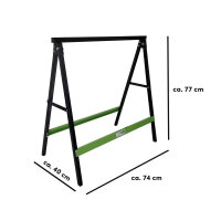 8x Klappbock Sägebock Arbeitsbock klappbar 2er Sets Traglast 200 kg/Paar Gerüstbock