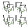 8x Klappbock Sägebock Arbeitsbock klappbar 2er Sets Traglast 200 kg/Paar Gerüstbock