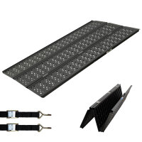 DREIBREIT by TRUTZHOLM 2-fach Auffahrrampe klappbar 215 cm 1020 kg Alu gelocht Verladerampe Rampe