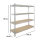 2x Schwerlastregal 180x160x60 cm Traglast 1000 kg Steckregal Lagerregal Kellerregal Werkstattregal