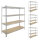 4x Schwerlastregal 180x160x60 cm Traglast 1000 kg Steckregal Lagerregal Kellerregal Werkstattregal