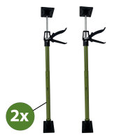 2x Montagestütze kurz 57 - 117 cm Klicksystem...