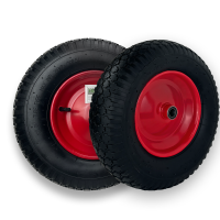 2x Schubkarrenrad 390x95 mm 4.80 4.00-8  luftbereifung...