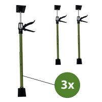 3x Türspanner Zargenspanner 57 - 117 cm Klicksystem...