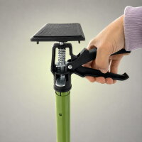 3x Türspanner Zargenspanner 57 - 117 cm Klicksystem Teleskopstütze Einhandstütze