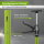 3x Türspanner Zargenspanner 57 - 117 cm Klicksystem Teleskopstütze Einhandstütze
