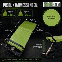 Doppel-Hebebühne hydraulisch max. Arbeitslast 2x 680 kg höhenverstellbar 11-45,5 cm Nutzbreite je 34 cm Pkw