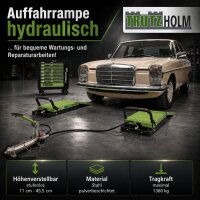 Doppel-Hebebühne hydraulisch max. Arbeitslast 2x 680 kg höhenverstellbar 11-45,5 cm Nutzbreite je 34 cm Pkw