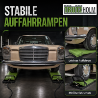 Doppel-Hebebühne hydraulisch max. Arbeitslast 2x 680 kg höhenverstellbar 11-45,5 cm Nutzbreite je 34 cm Pkw