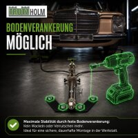 Doppel-Hebebühne hydraulisch max. Arbeitslast 2x 680 kg höhenverstellbar 11-45,5 cm Nutzbreite je 34 cm Pkw