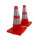2x Verkehrsleitkegel Pylone flexibel bruchsicher reflektierend Warnkegel Leitkegel Markierungskegel