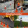 4x Pylon faltbar 45 cm Leitkegel Warnkegel Verkehrskegel Sicherheitskegel reflektierend