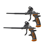 2x Schaumpistole Bauschaumpistole Teflon PU Schaum...