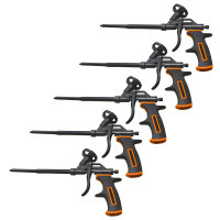 5x Schaumpistole Bauschaumpistole Teflon PU Schaum...