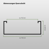 TRUTZHOLM 2x Teleskoprampe 135-244 cm 272 kg Alu Rollstuhlrampe friktionsbeschichtet inkl. Tasche