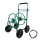 Schlauchwagen Premium 4 Vollgummiräder 92x57x78 cm Stahl, für 80 m Gartenschlauch 3/4" Anschluß grün