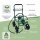 Schlauchwagen Premium 4 Vollgummiräder 92x57x78 cm Stahl, für 80 m Gartenschlauch 3/4" Anschluß grün