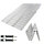 DREIBREIT by TRUTZHOLM Auffahrrampe Alu 255x115 cm 2-fach klappbar 1020 kg gelocht extra Breite