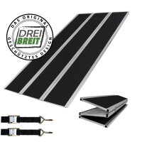 DREIBREIT by TRUTZHOLM Alu Auffahrrampe 255 cm extra lang...