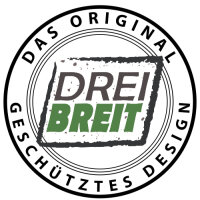 DREIBREIT by TRUTZHOLM 2-fach Auffahrrampe klappbar 255 cm Tragkraft 1020 kg Alu gelocht gerillt