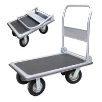 Plattformwagen 300 kg luftbereift Transportwagen...