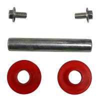 Schubkarrenrad pannensicher 4.00-8 / 4.80 mit Achse Ersatzrad Vollgummi Schubkarre PU