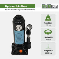 Hydraulikzylinder Ersatzzylinder 2000 kg auch für Hydraulischer Auffahrbock 34430 Stempelwagenheber
