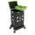 Profi Stapelboxen 3 Boxen mit Tragegriffen Rollbrett mobile Boxen