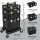 Profi Stapelboxen 3 Boxen mit Tragegriffen Rollbrett mobile Boxen