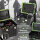 Profi Stapelboxen 3 Boxen mit Tragegriffen Rollbrett mobile Boxen