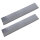 Paar Lochblech Aluminium gebördelt 1000 x 200 mm 1,5 mm Stärke Trittsicherung Schutzgitter