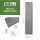 Paar Lochblech Aluminium gebördelt 1000 x 200 mm 1,5 mm Stärke Trittsicherung Schutzgitter
