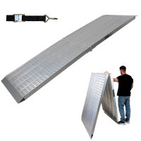 TRUTZHOLM Auffahrrampe Alu extralang 300 cm extrabreit 70...
